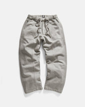 ROY BAKER SWEATPANT - GYM HEATHER ALL COTTON LOOPBACK TERRY FLEECE