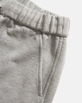 ROY BAKER SWEATPANT - GYM HEATHER ALL COTTON LOOPBACK TERRY FLEECE