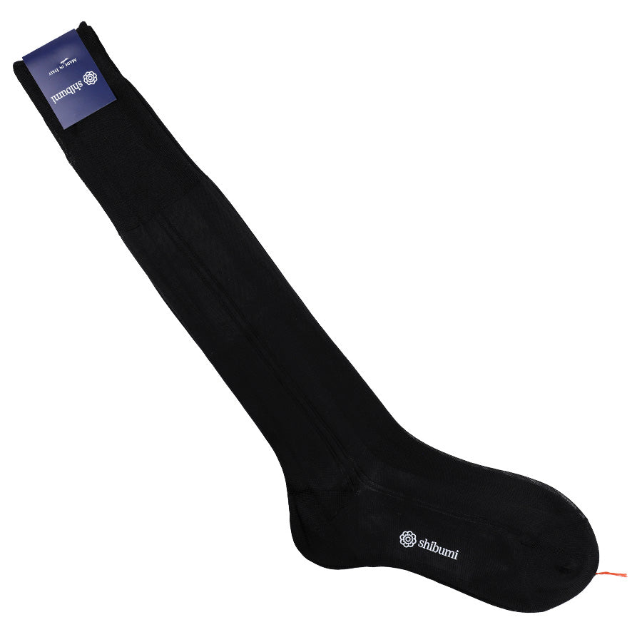 Knee Socks Plain Silk