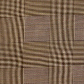 Wool And Silk Glen Check Scarf In