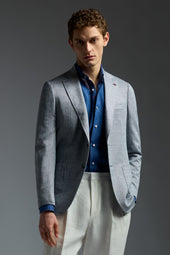 Linen and Cotton Domenico Blazer