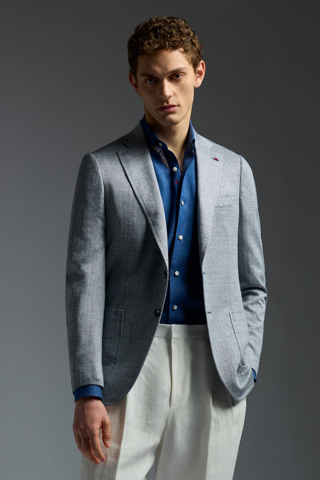 Linen and Cotton Domenico Blazer