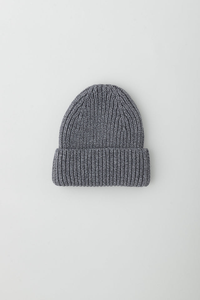 Dafa Beanie in Black Melange