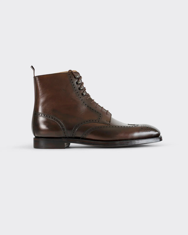 Bryan in Dark Brown Burnished Calf — George Cleverley