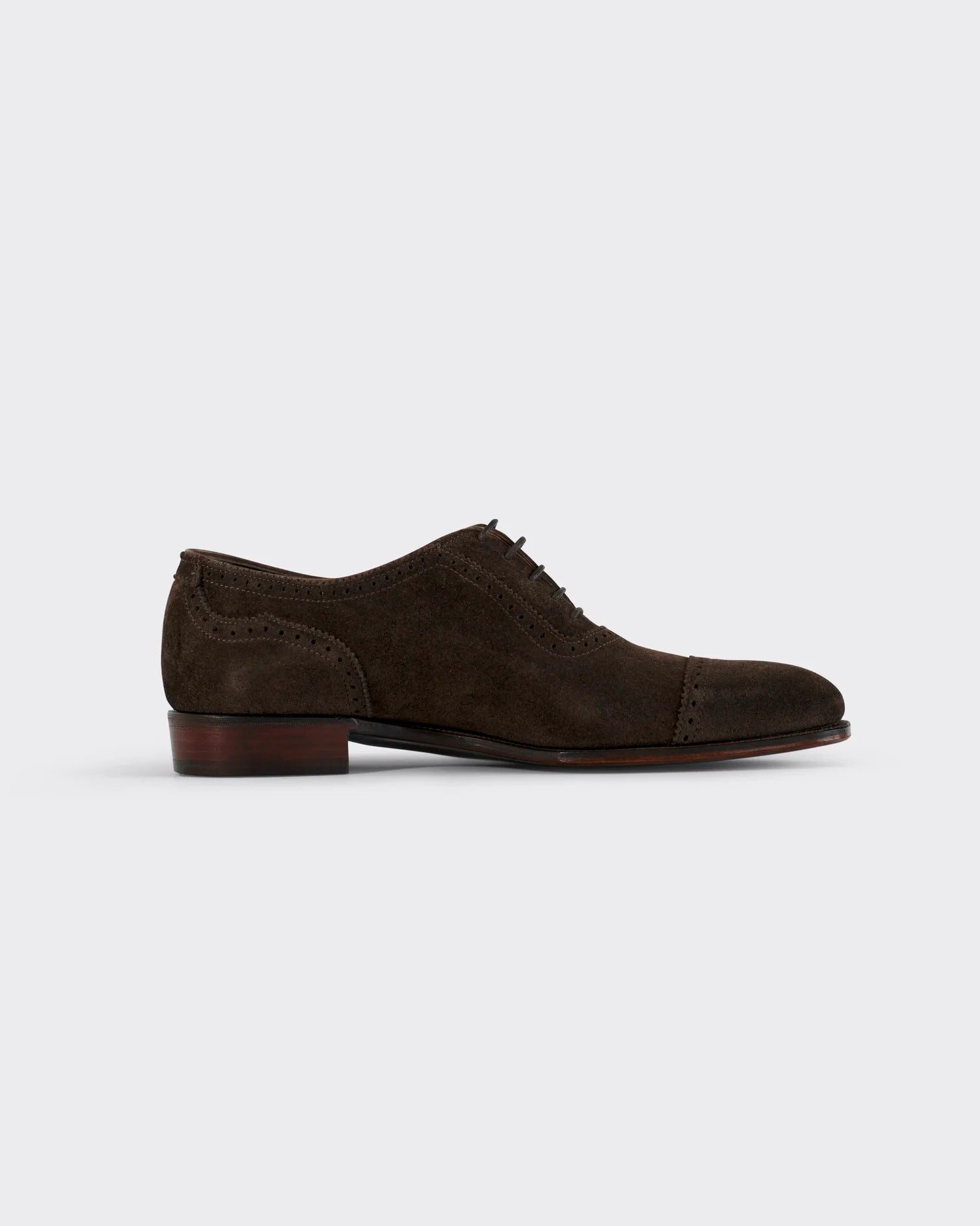 Adam Ii In Dark Brown Suede George Cleverley