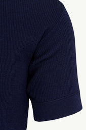 Dardo Unisex T Shirt In Ribbed Wool Knit