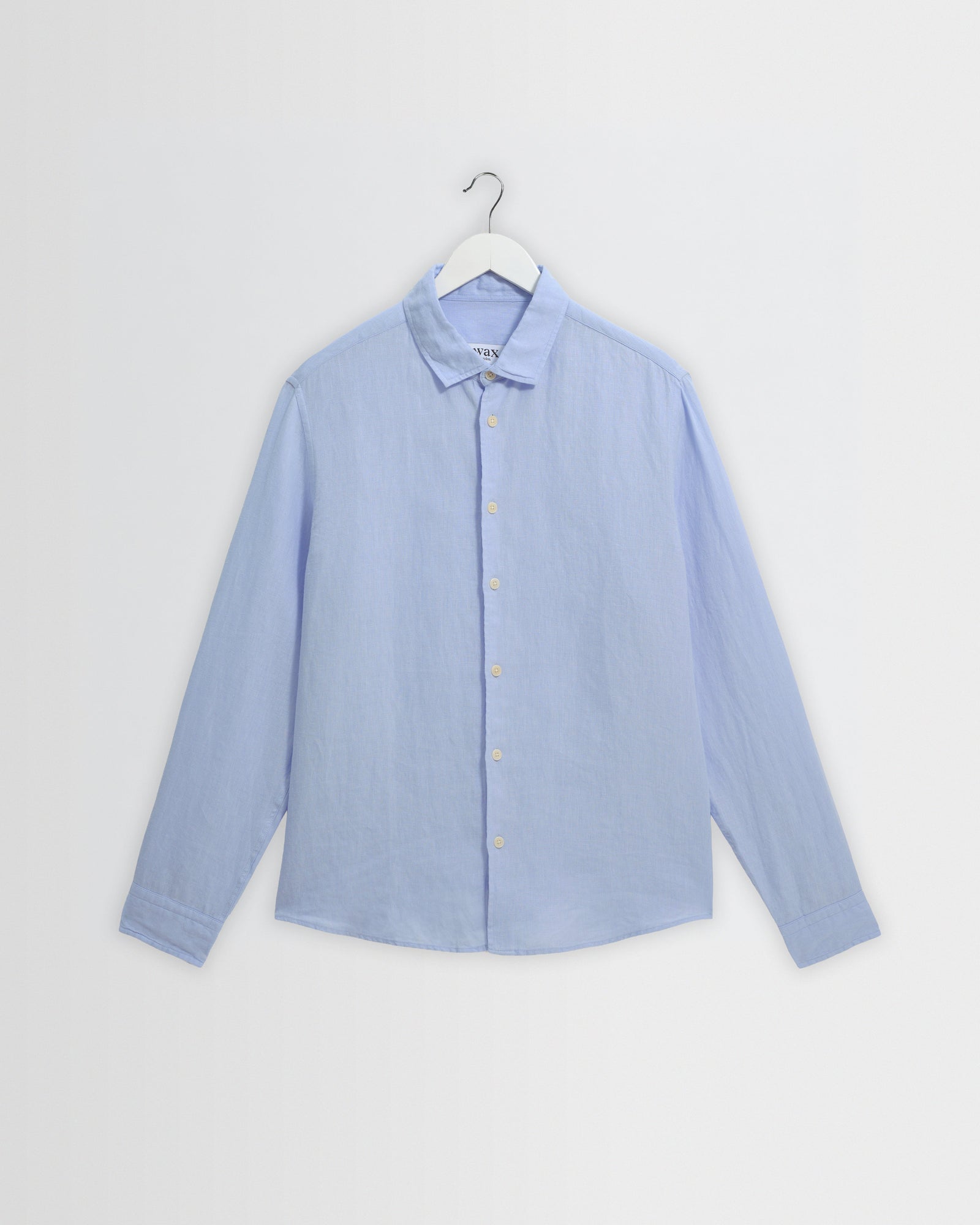 Dartford Pale Washed Linen Shirt