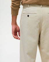DAVIS Drill - Beige Carrare