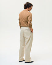 DAVIS Drill - Beige Carrare