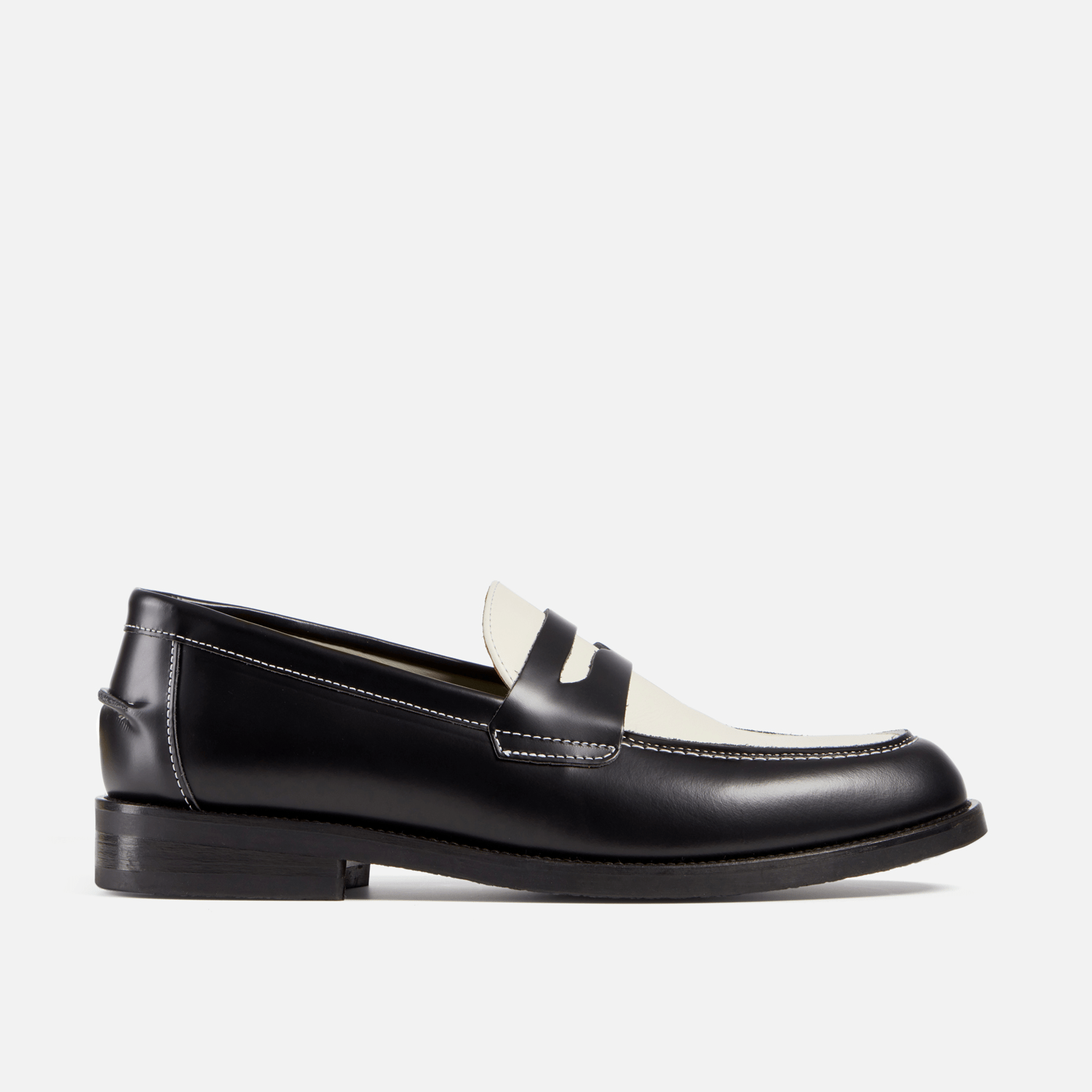 Wilde White Penny Loafer Men S