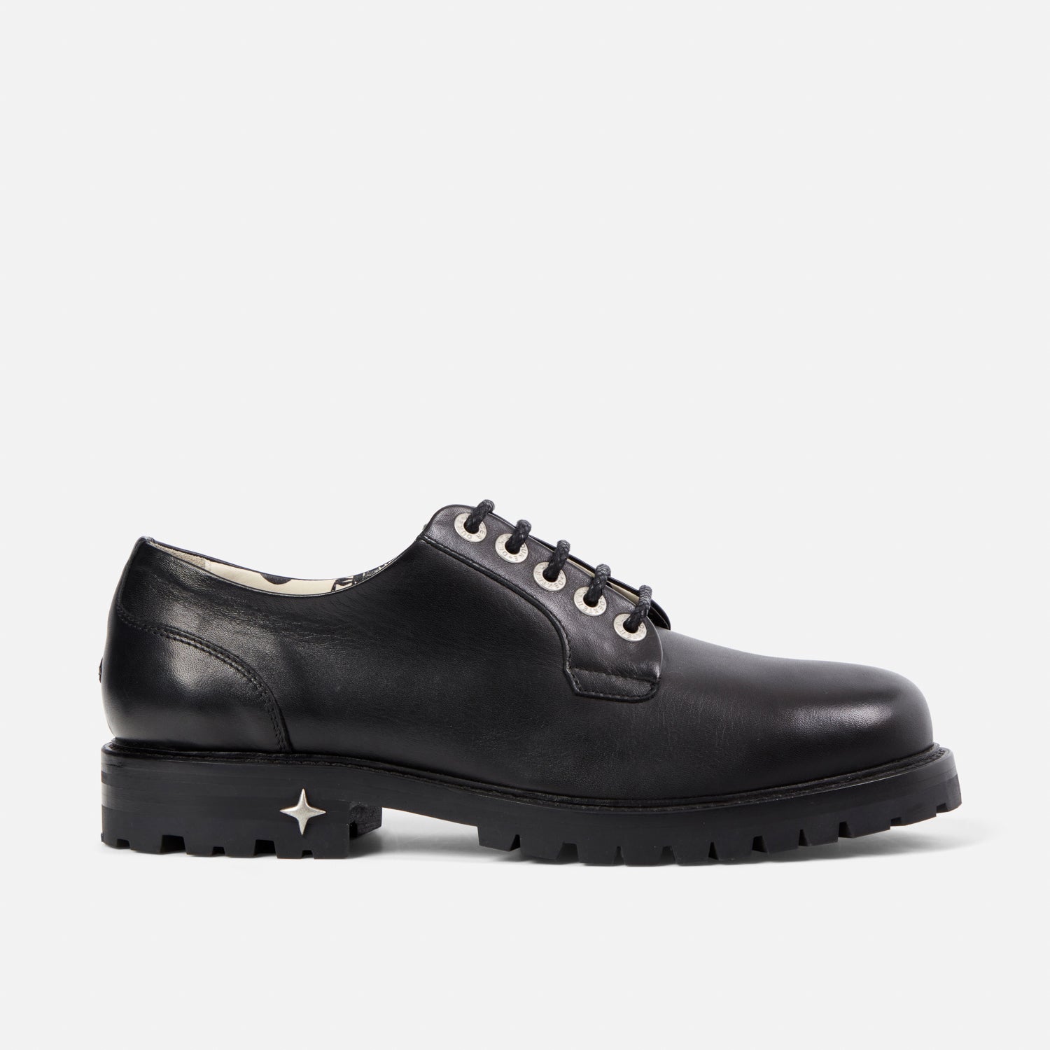 Lennon Black Derby - Men's