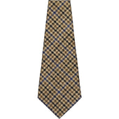 Abraham Moon Houndstooth Bespoke Wool Tie
