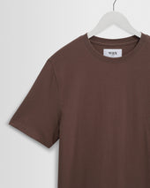 Dean Mid Textured Organic Cotton T Shirt