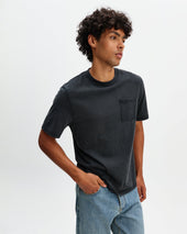 Dean Washed Compact Cotton Pocket T Shirt