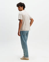 Dean Washed Clay Compact Cotton Pocket T Shirt