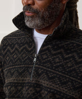 Italian Quarter Zip Pullover