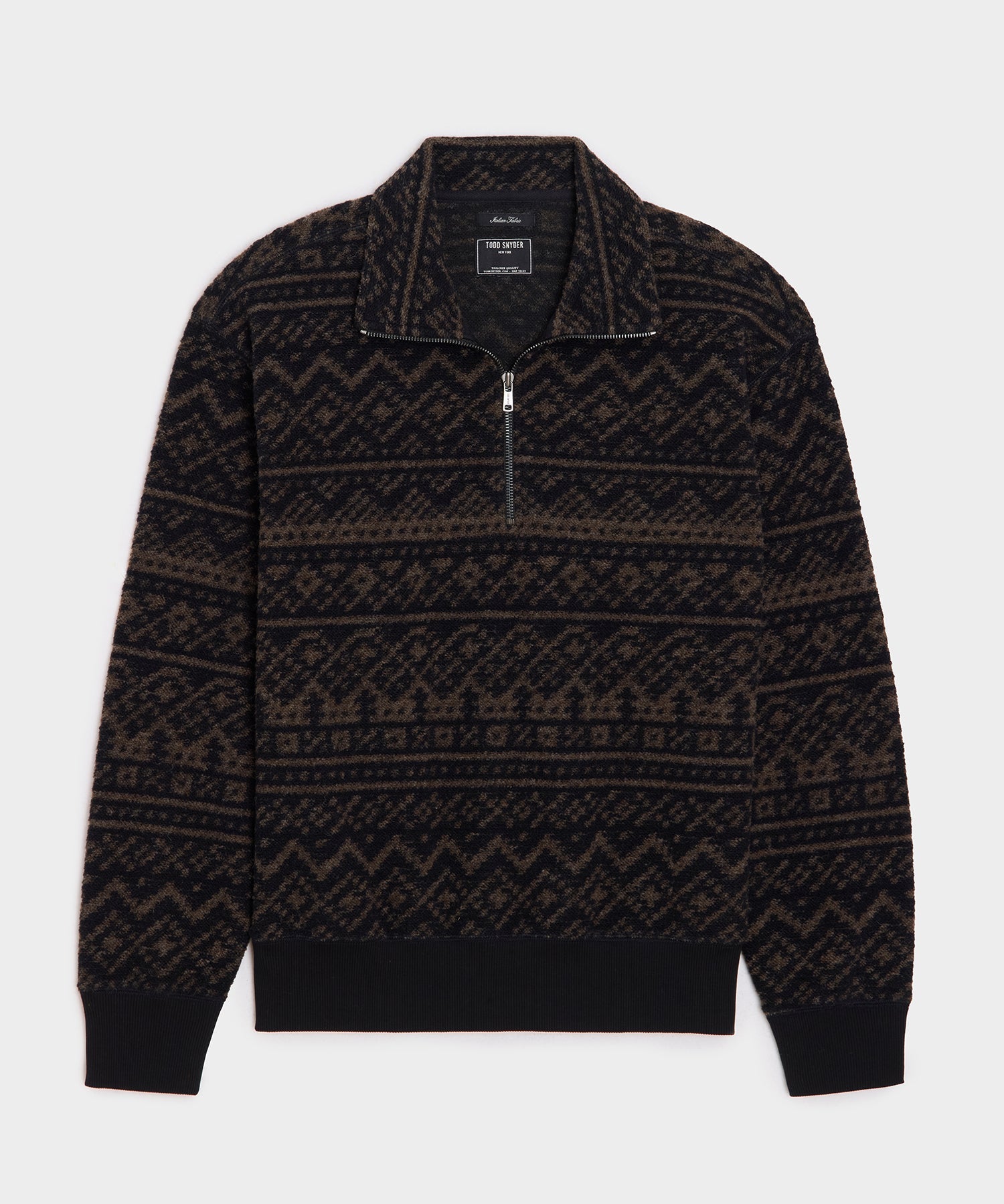 Italian Quarter Zip Pullover