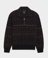 Italian Quarter Zip Pullover