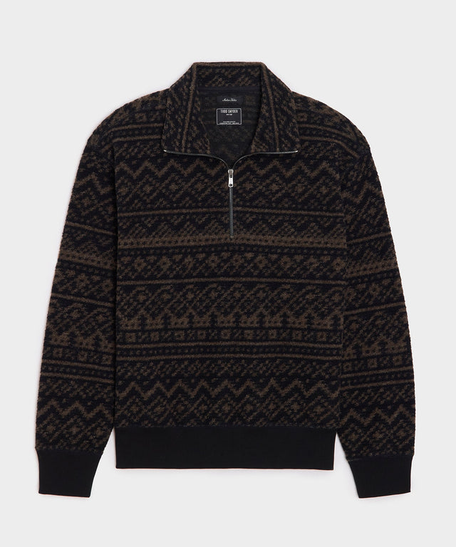 Italian Quarter-Zip Pullover