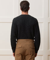 Donegal Cashmere V-Neck Sweater
