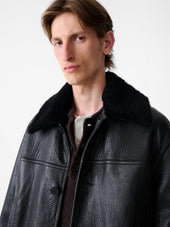 Del Leather Jacket In