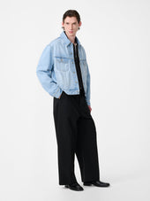 Derby Jacket In Bleached Wash