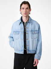 Derby Jacket In Bleached Wash