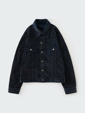 Derby Corduroy Jacket In Faded Blue