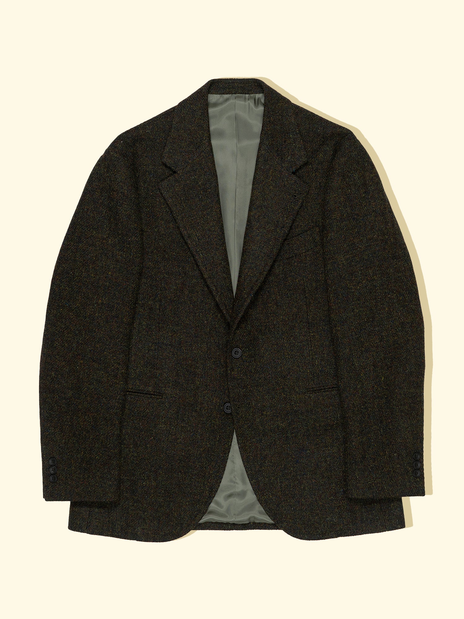Wool Tweed Sport Jacket - Dark Forest — The Anthology