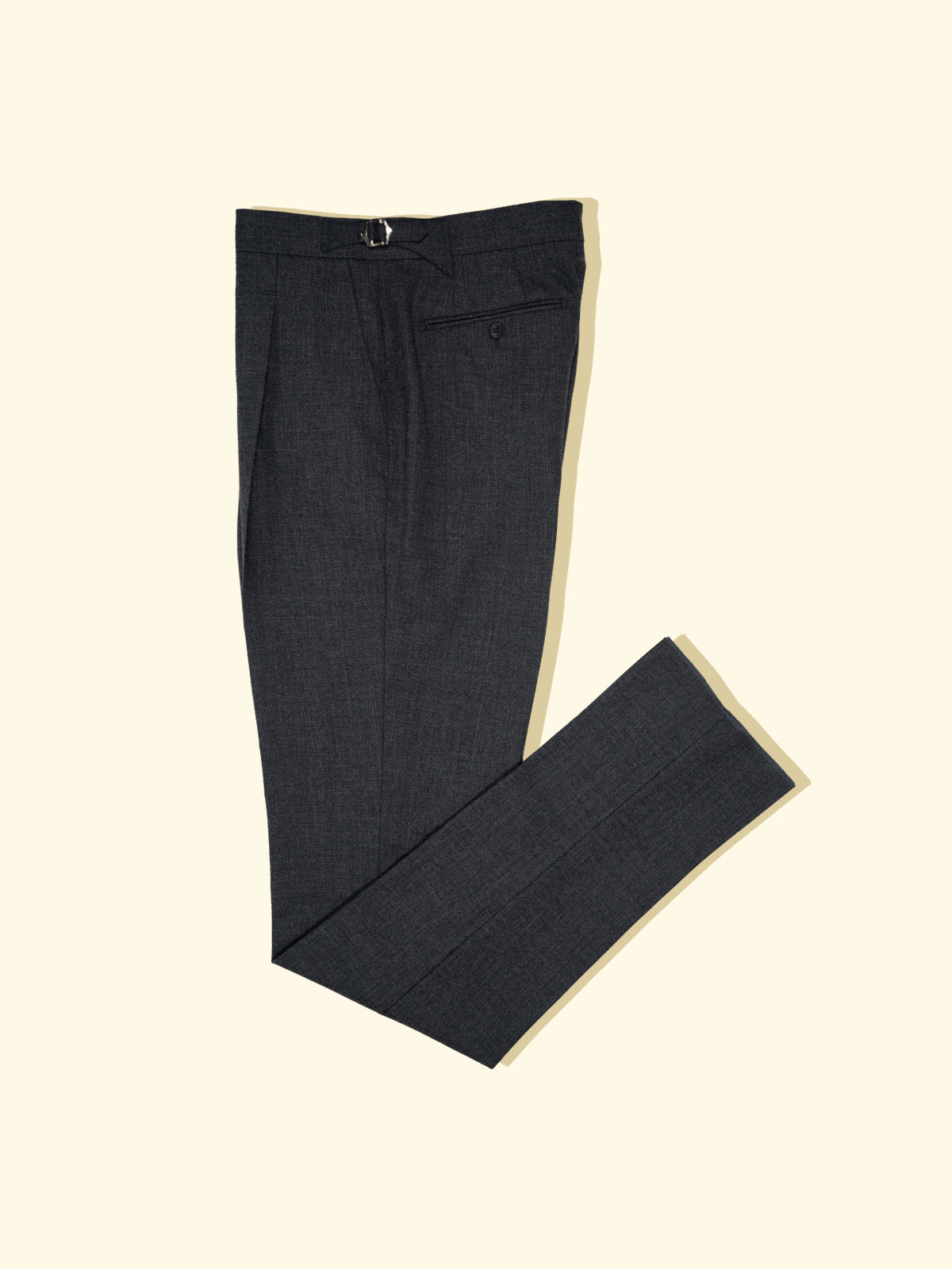 Tropical Wool Pleated Trousers The Anthology