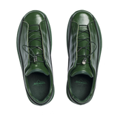 Licata Green Crackled Patent Leather M