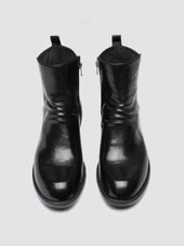 Diary 008 Leather Zip Boots