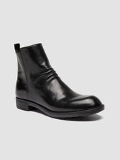 Diary 008 Leather Zip Boots