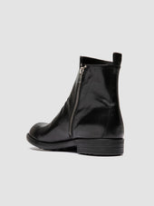 Diary 008 Leather Zip Boots