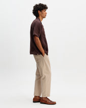 Didcot Flower Embroidered Short Sleeve Shirt