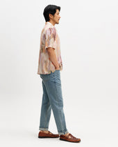 Didcot Pastel And Multicolour Floral Short Sleeve Shirt