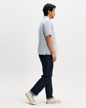 Didcot Double Weave Seersucker Short Sleeve Shirt