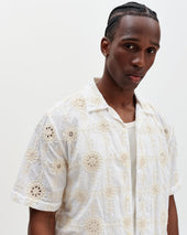 Didcot Corded Lace Short Sleeve Shirt