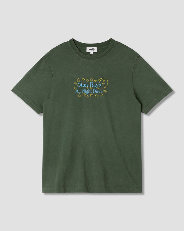 Diner Tee (Washed Olive)
