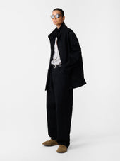 District Crinkle Denim Jacket In