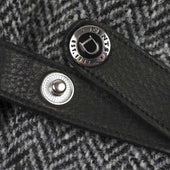 Cashmere Lined Gloves With Harris Tweed Back