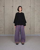 Document Pants Purple Canvas