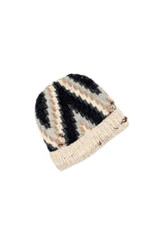 Double Cuff Cap Design C - Natural