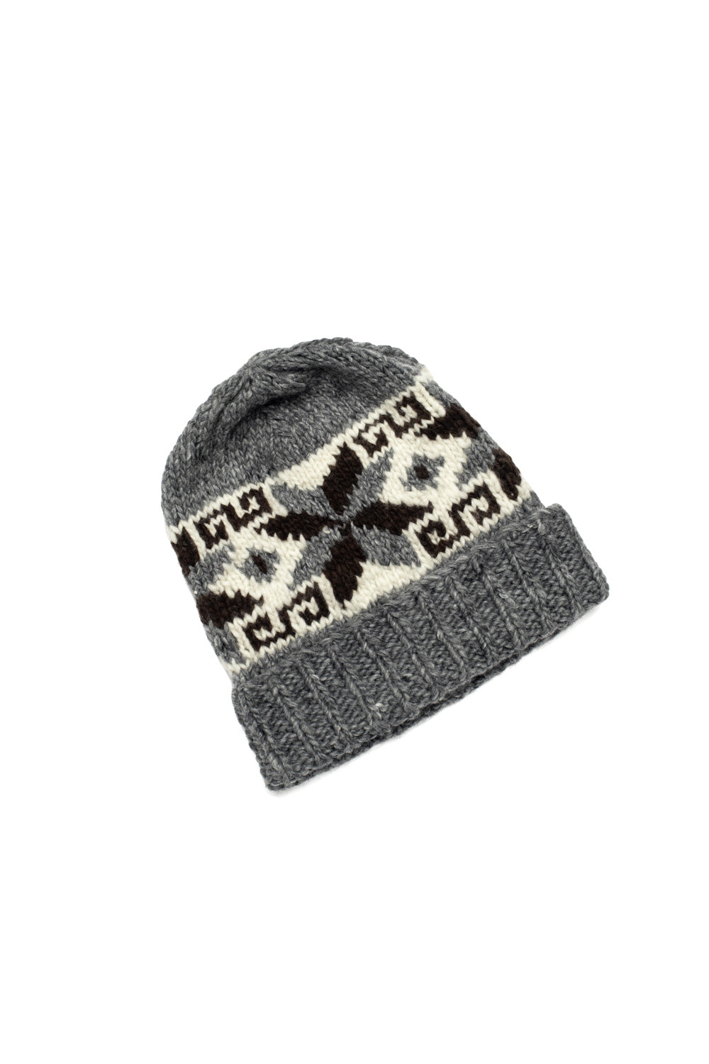 Double Cuff Cap Windmill Lt Grey