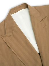 Double Breasted Jacket Sadler Beige