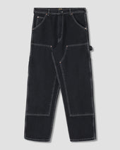 Double Knee Pant (Stonewashed Black Denim)