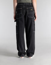 Double Knee Pant (Stonewashed Black Denim)