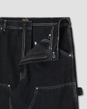 Double Knee Pant (Stonewashed Black Denim)