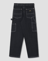Double Knee Pant (Stonewashed Black Denim)