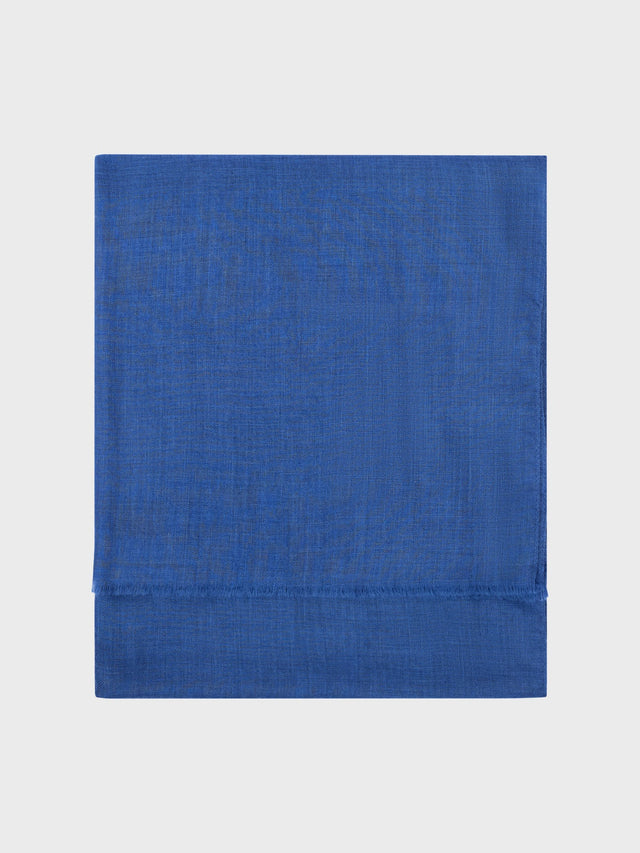 Sciarpa in cashmere blu